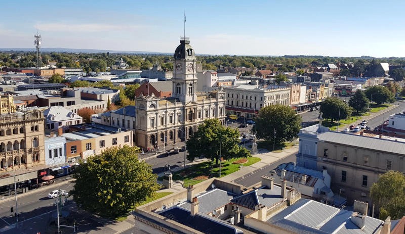 Nhiều lựa chọn di chuyển đến Ballarat.