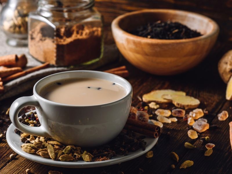 Masala Chai: cay, ngọt, độc đáo! (Ảnh: Seva_blsv)