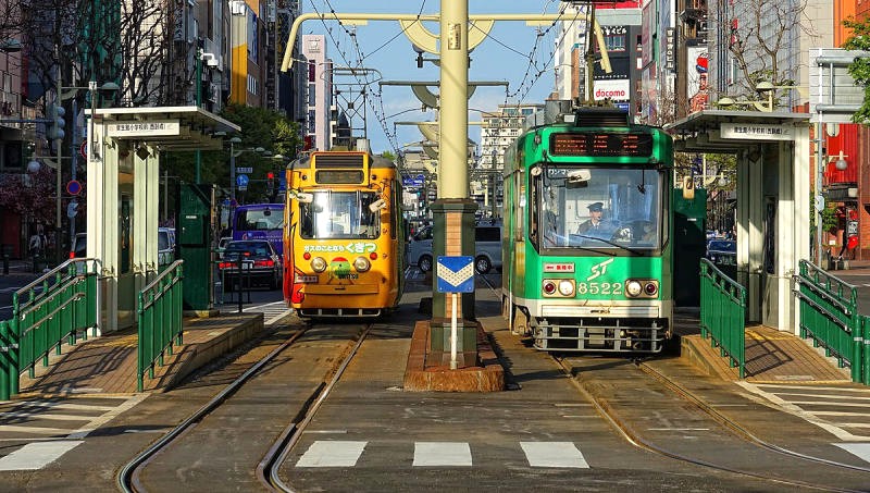 Hệ thống giao thông Sapporo mang đến sự tiện lợi và an toàn cho mọi phương tiện di chuyển.