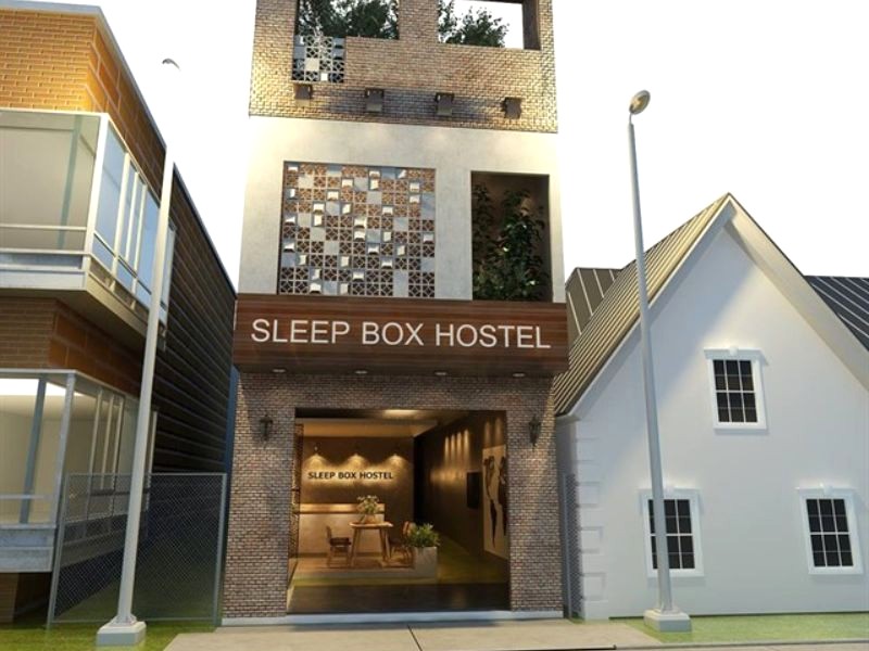 Sleep Box Hotel Đà Lạt: Ngoại thất đẹp.