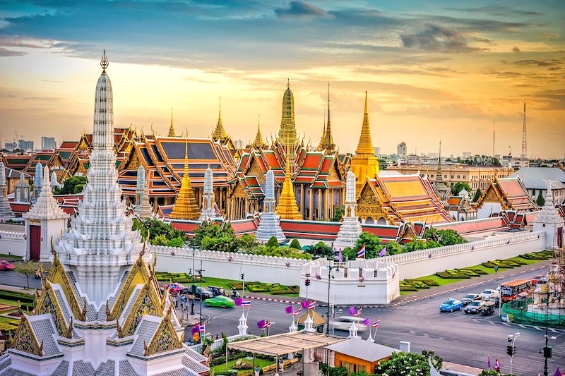 Grand Palace - điểm đến không thể bỏ qua trong hành trình du lịch Thái Lan Tết 2024.