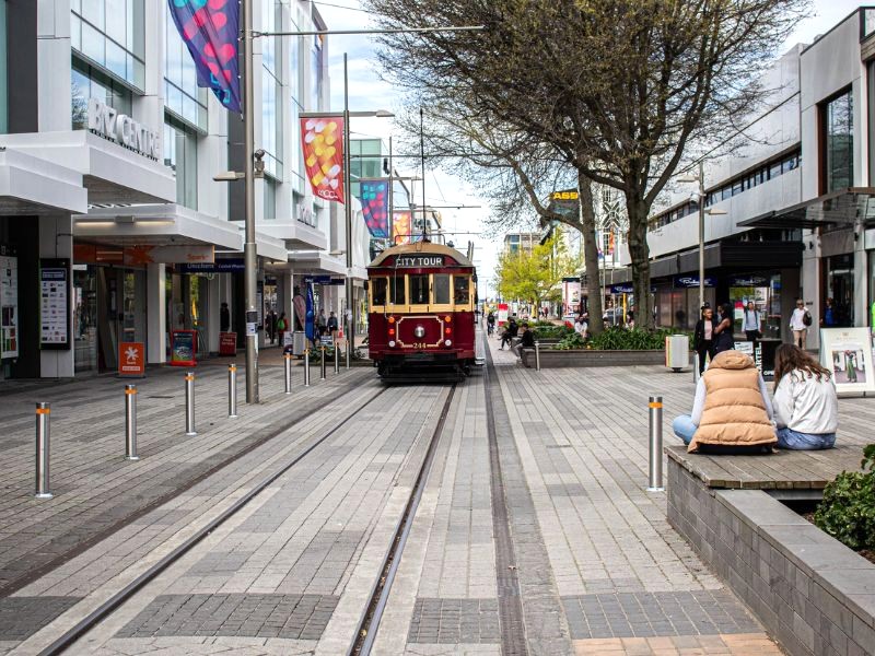 Christchurch: Giao thông hiện đại (Ảnh: Brayden)