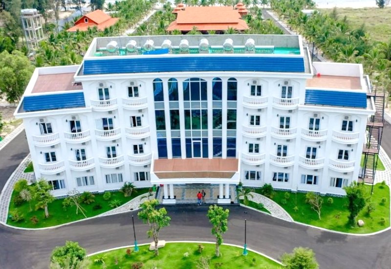 Hodota Cam Binh Resort & Spa: Kiến trúc Châu Âu sang trọng.