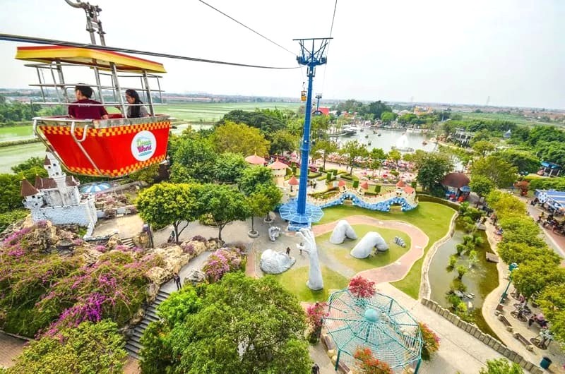 Khám phá cáp treo Dream World Bangkok, trải nghiệm thú vị không thể bỏ lỡ!