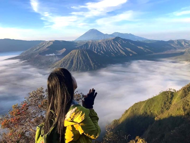 Núi Bromo, biểu tượng du lịch Indonesia nổi tiếng thế giới.