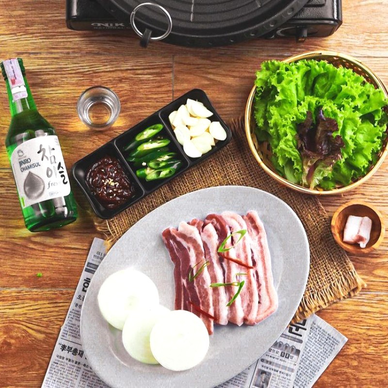 Ngày Samgyeopsal được nhiều người yêu thích.