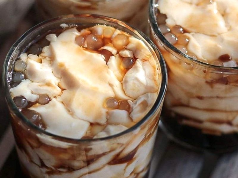 Tào phớ Taho: ngọt ngào, mềm mịn, tan chảy trong miệng.