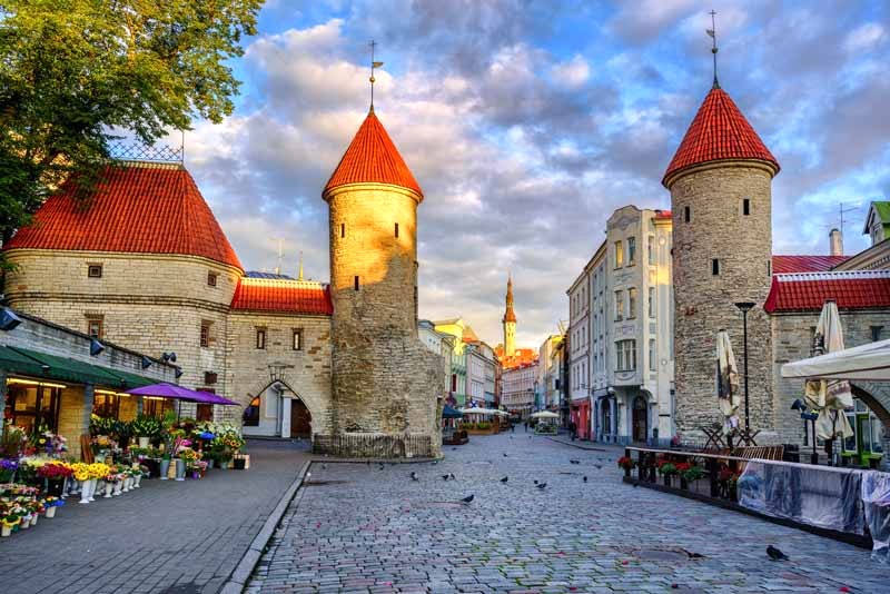 Viru Gate: Góc check-in đẹp mê hồn ở Tallinn.