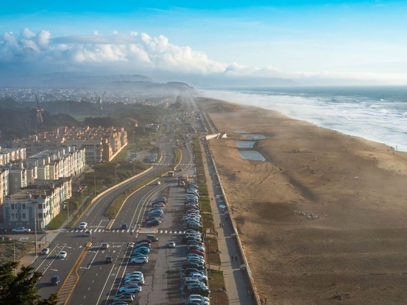 Bãi biển Ocean hùng vĩ, điểm đến yêu thích tại San Francisco. (Ảnh: Curbed SF)