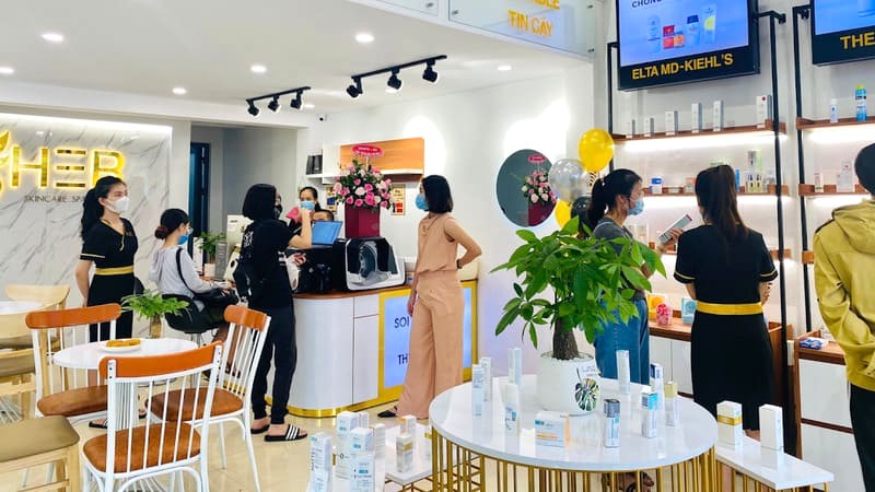 Her Skincare Spa: Spa lớn tại Đà Nẵng, nhiều dịch vụ hấp dẫn.