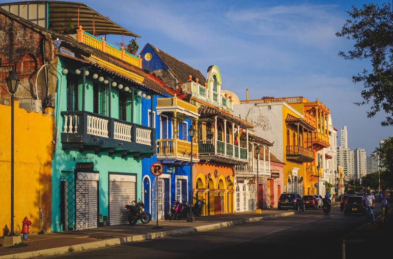 Cartagena, thành phố cảng, là di sản thế giới của UNESCO.