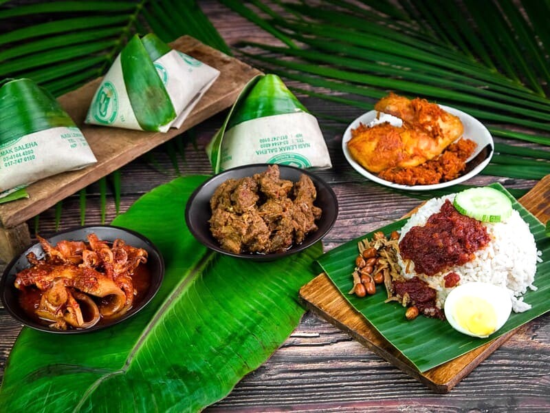 Saleha: Nasi Lemak ngon, ẩn mình ở Ampang.