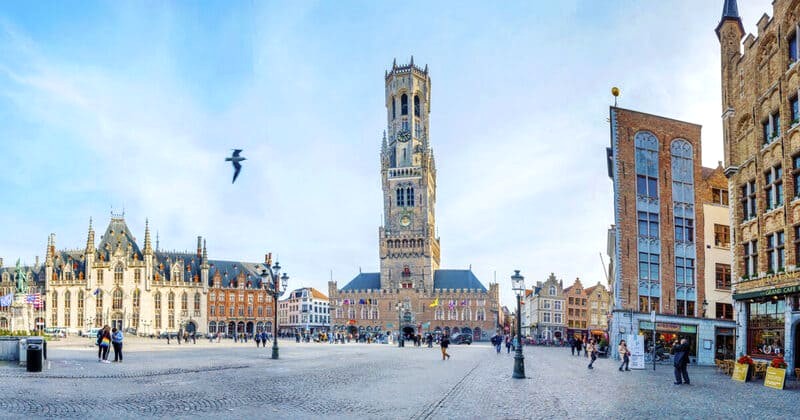 Tháp chuông Bruges: Di sản kiến trúc thời Trung cổ.