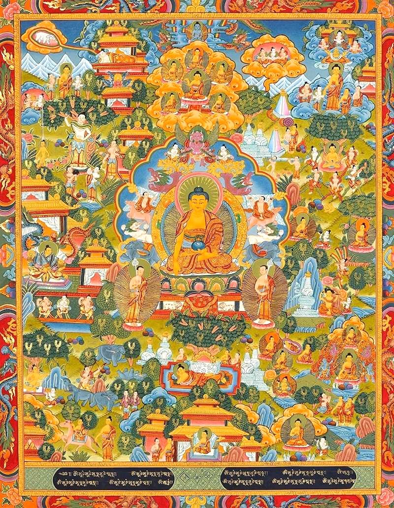 Thangka: Nghệ thuật Phật giáo Tây Tạng