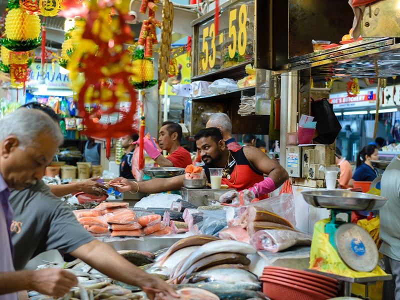 Chợ Tekka: Nét sống động Singapore, gần gũi du khách.