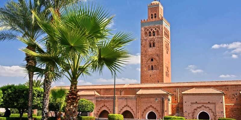 Koutoubia, biểu tượng kiến trúc Marrakech.