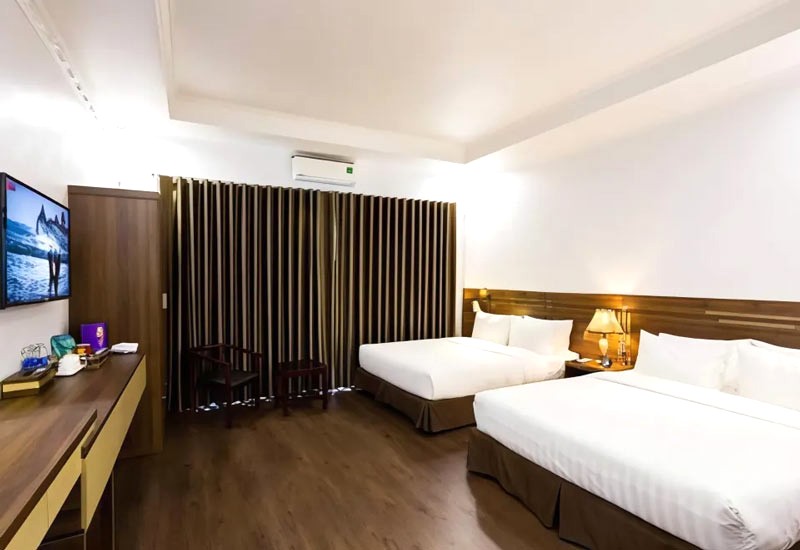 Ánh Dương Hotel: Phòng nghỉ đầy đủ tiện nghi, thoải mái.