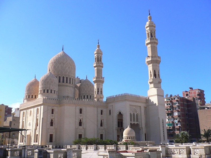 Ngôi thánh đường lớn, trung tâm tín ngưỡng Hồi giáo tại Alexandria.