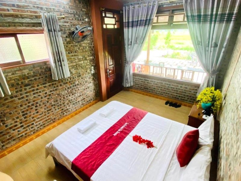 Thư giãn giữa thiên nhiên hoang sơ tại Tam Coc Mountain View Homestay. (Ảnh: Booking.com)