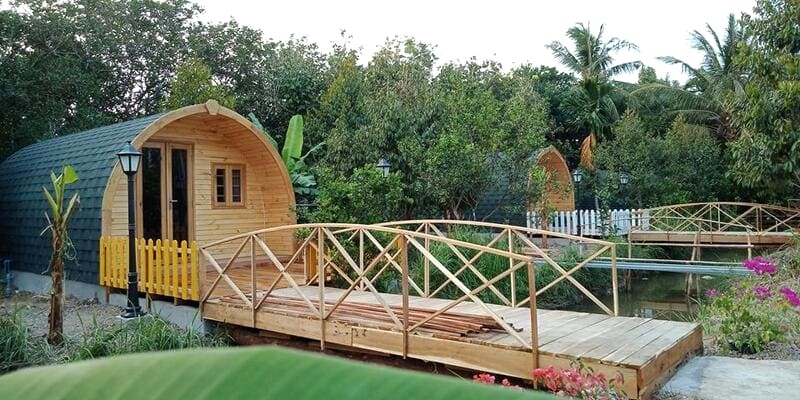 Trốn - homestay Bến Tre, nơi bình yên, thiên nhiên trong lành.