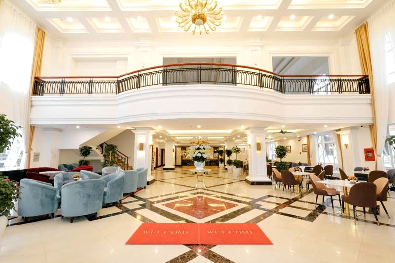 Khách sạn White Palace Lam Sơn nổi tiếng tại Thái Bình.