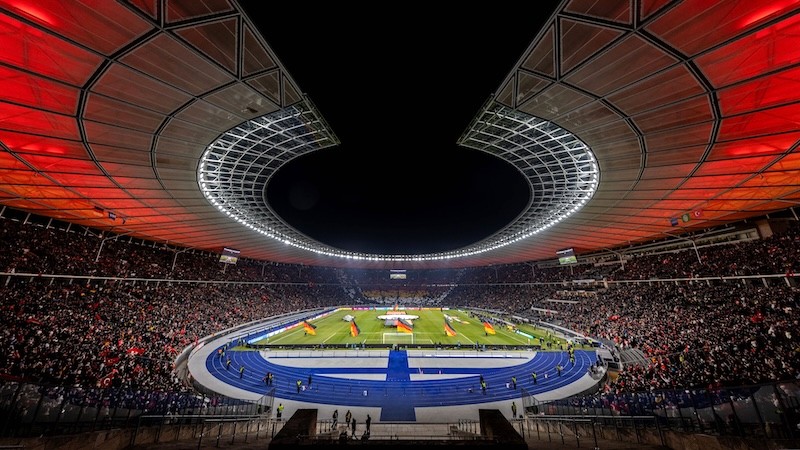 Olympiastadion, sân vận động lớn nhất Euro 2024, có sức chứa 71.000 người. (Ảnh: UEFA)