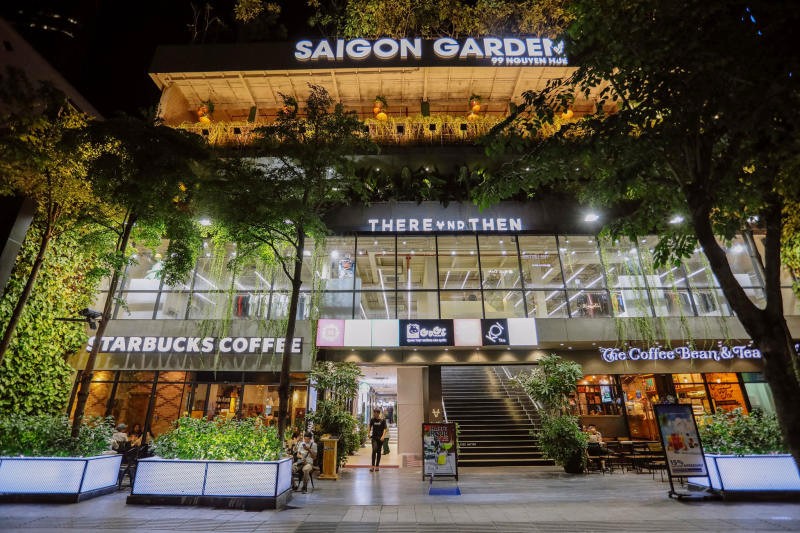 Saigon Garden: Khu vườn xanh mát giữa lòng Sài Gòn.