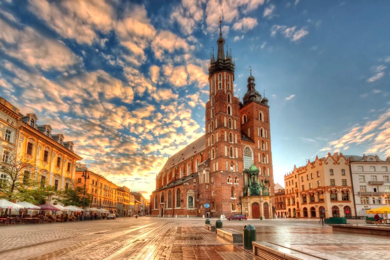 Kraków, Di sản Thế giới UNESCO, nổi tiếng với văn hóa phong phú. (Ảnh: Sumfinity)