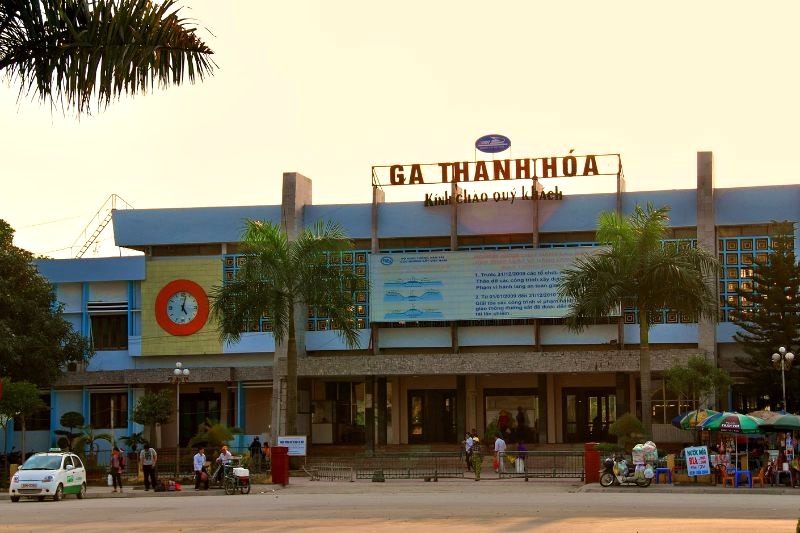 Ga Thanh Hóa, một nhà ga chính của Đường sắt Việt Nam. (Ảnh: wikipedia)