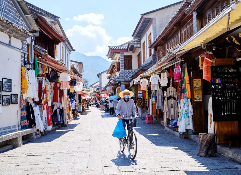 Hỷ Châu Cổ Trấn đẹp như tranh vẽ. (Ảnh: Vietskytourism)