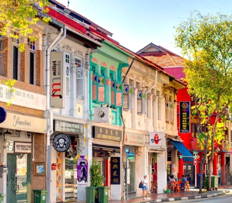 Joo Chiat: Sắc màu rực rỡ, văn hóa sâu sắc. (Ảnh: timeout)