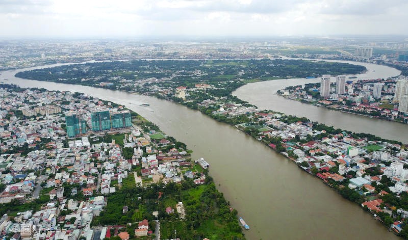 Bán đảo Thanh Đa thơ mộng, bên dòng Sài Gòn (quận Bình Thạnh).