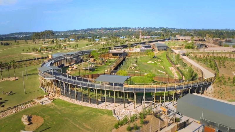 Sydney Zoo: Hơn 4.000 loài động vật hoang dã cùng chung sống trong không gian thiên nhiên hoang sơ, yên bình. (Ảnh: hellosydneykids)