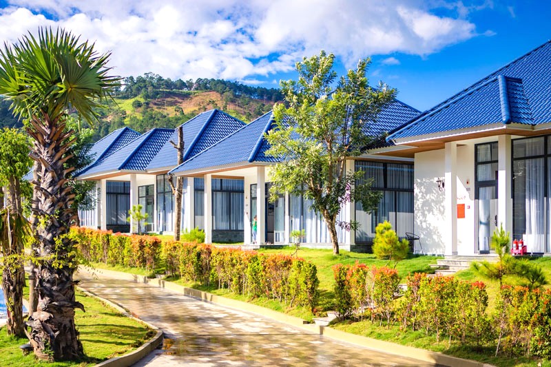 Tea Resort Prenn: Khu nghỉ dưỡng nổi tiếng Đà Lạt.