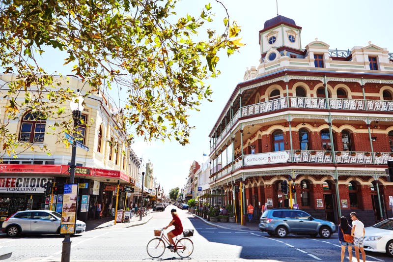 Fremantle, thành phố cảng lâu đời nhất Tây Úc, thu hút nhiều du khách mỗi năm. (Ảnh: Tourism Western Australia)