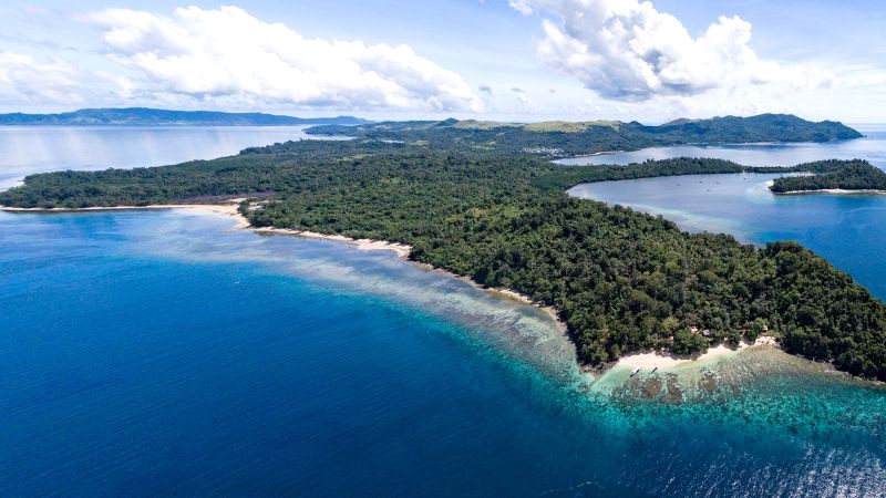 Đảo Sulawesi (Indonesia) trên bản đồ quốc tế có hình chữ K, được tạo thành từ 4 bán đảo. (Ảnh: wikipedia)