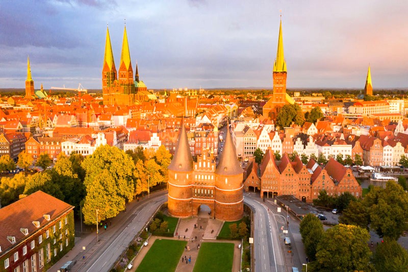 Lübeck: Thành phố cổ kính.