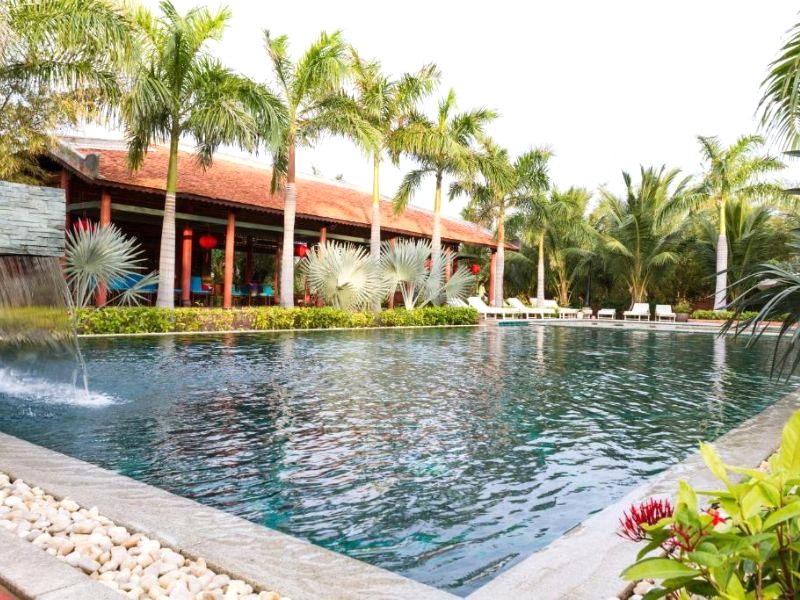 Villa Full Moon: Không gian nghỉ dưỡng yên bình. (Ảnh: Booking)