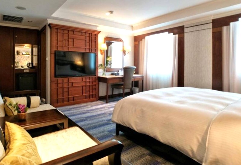 Phòng ngủ tiện nghi hiện đại. (Ảnh: hotelscombined)