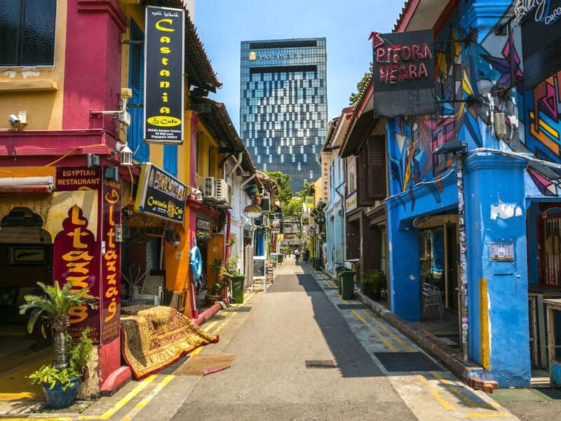 Haji Lane, Singapore: Nghệ thuật tường màu sắc rực rỡ, chủ đề độc đáo. (Ảnh)