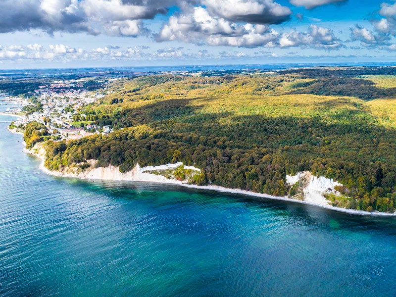 Rügen Island: Rừng nguyên sinh rộng lớn.