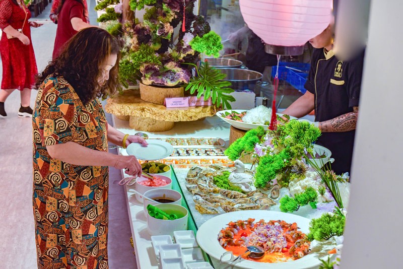 Sala Buffet: Không gian đẹp, quầy line hấp dẫn (Ảnh: Sala Buffet)