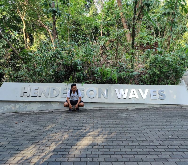 Cổng cầu Henderson Waves, Singapore (Ảnh: Gede Bagus Bayu Pentium)