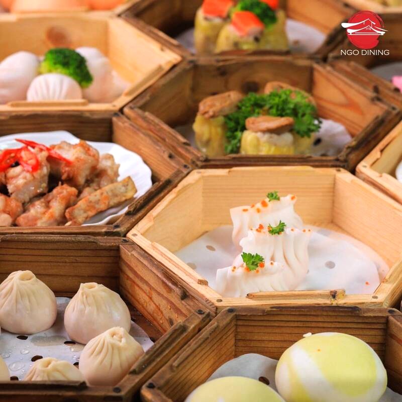 Ngô Dinning: Dimsum truyền thống & hiện đại, đậm chất Trung Hoa. (Ảnh: Ngô Dinning)