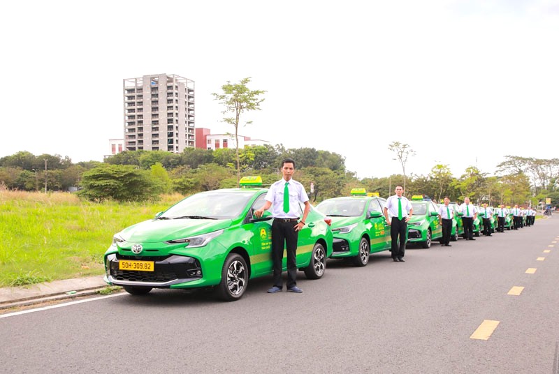 Taxi Mai Linh nổi tiếng với hệ thống vận hành chuyên nghiệp và số lượng xe lớn. (Ảnh: Fanpage Mai Linh Corporation)