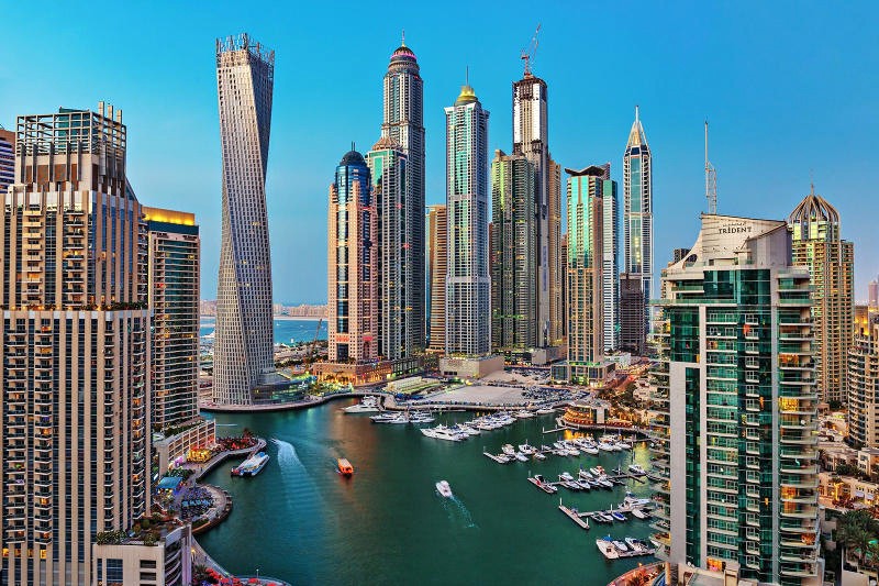 Dubai đẹp nhất vào thu và xuân.