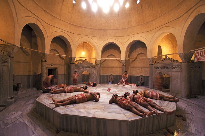 Không khí yên bình, khác biệt hẳn với thành phố ồn ào. (Ảnh: turkishbaths)