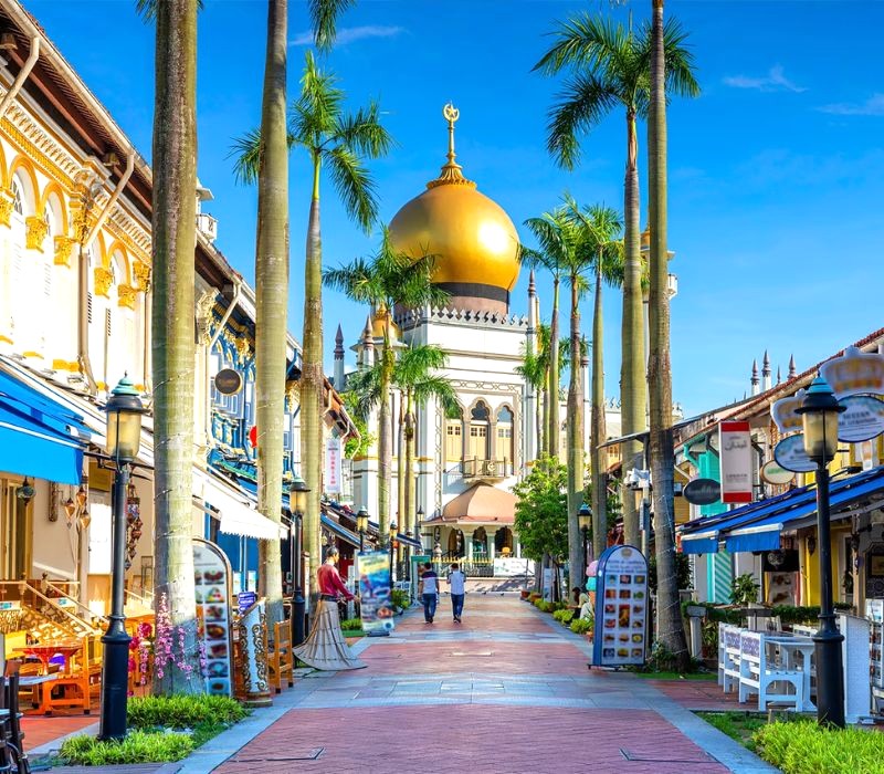 Kampong Glam: Nơi lịch sử gặp gỡ hiện đại, tạo nên nét quyến rũ độc đáo. (126 ký tự)