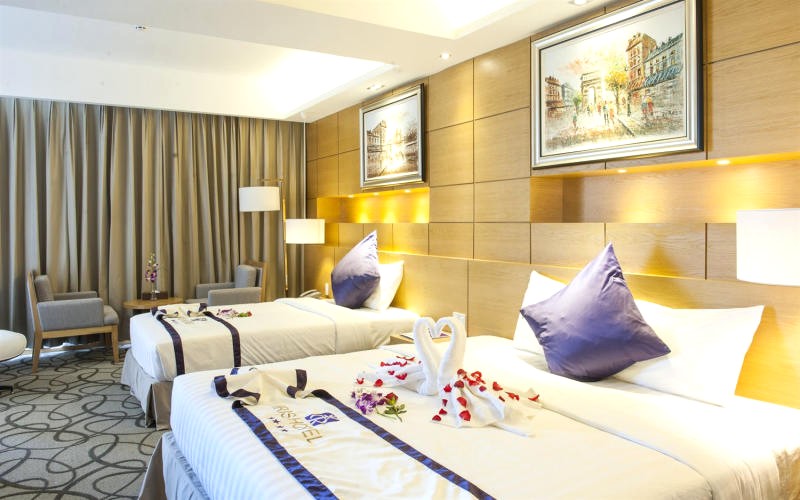 Iris Hotel Cần Thơ: Phòng đa dạng, giá hợp lý, đáp ứng mọi nhu cầu của bạn.