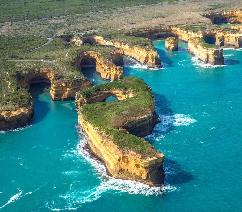 Great Ocean Road: Cảnh đẹp Victoria. (Ảnh: Ozgo)